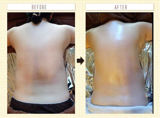 ハイパーナイフとパワーレメディのbefore、after